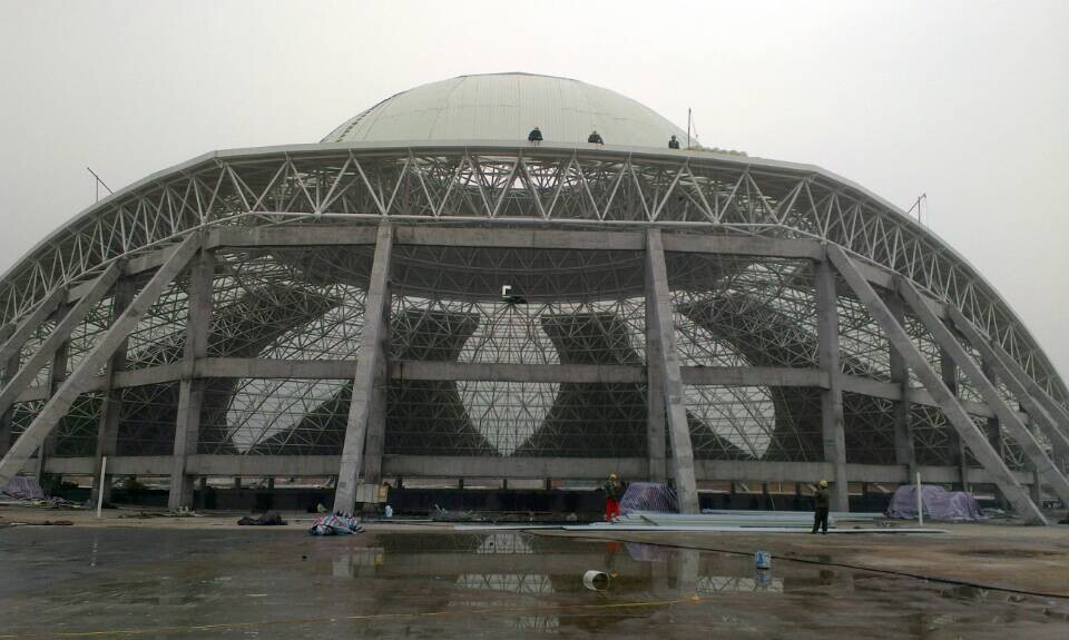 常州温泉馆网架工程